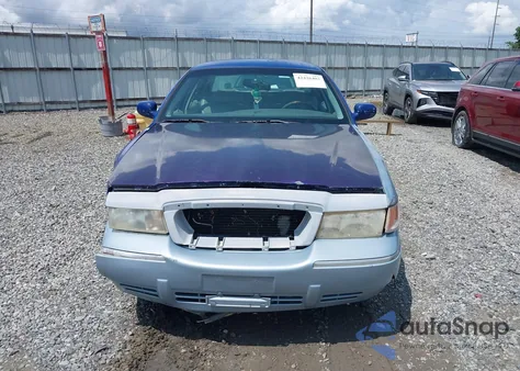 2002 Mercury Grand Marquis Ls from USA, damaged, VIN 2MEFM75W92X650114